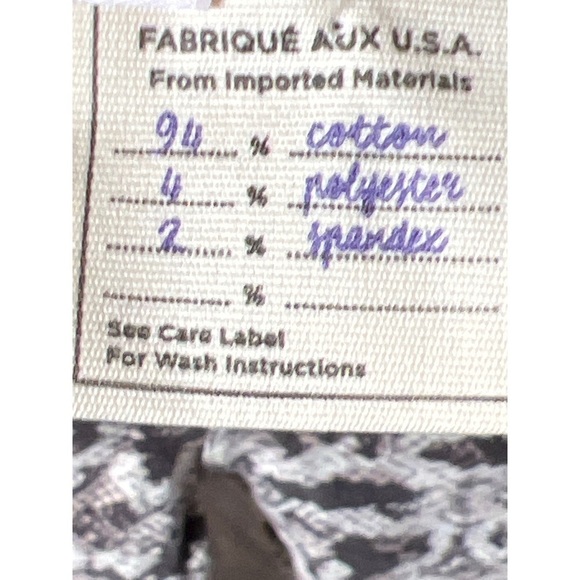 NWT L'AGENCE Margot Jean Vintage Serpentine 24 - Picture 7 of 11